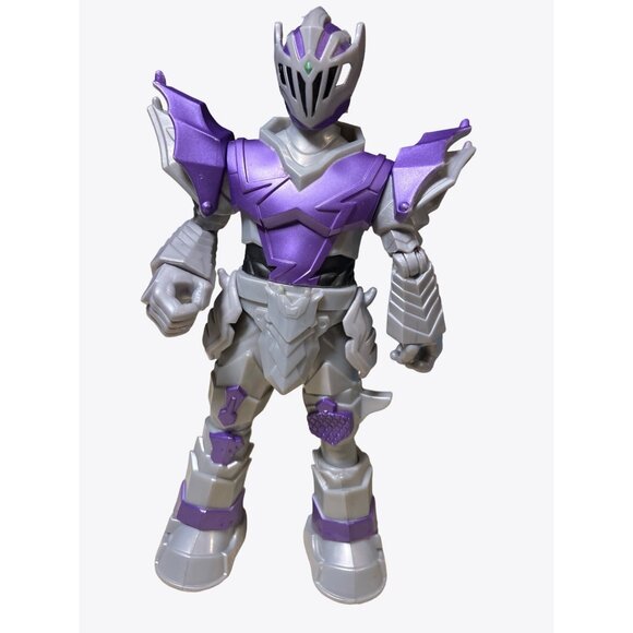 2021 Hasbro Power Rangers Purple Dino Fury Void Knight - Picture 1 of 8